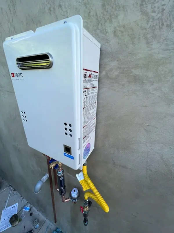 Tankless water heater installation for West Duxbury homes
